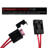 darrahopens Auto Accessories > Lights 2way LED Universal Driving light Wiring Loom Harness 12V 24V 40A Relay Switch