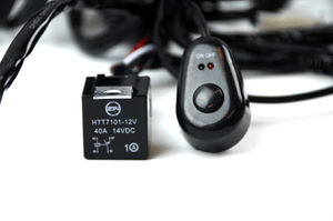darrahopens Auto Accessories > Lights 2way LED Universal Driving light Wiring Loom Harness 12V 24V 40A Relay Switch