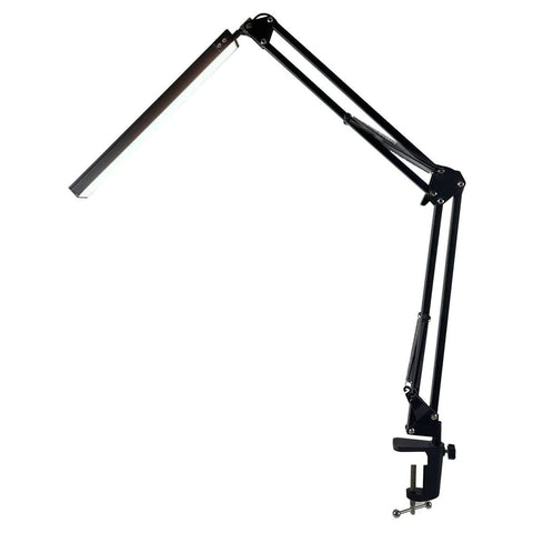 Darrahopens Auto Accessories > Lights GOMINIMO LED Swing Arm Desk Lamp with Clamp (Black) GO-SDL-100-PR