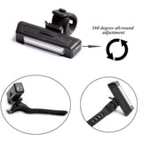 darrahopens Auto Accessories > Lights Set USB Rechargeable LED Bike Front Light headlight lamp Bar rear Tail Wide Beam