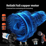 Darrahopens Auto Accessories > Tools 12V SEALFLO Water Pump High Pressure Self-priming rv Camping Boat 70PSI 11.3L/M