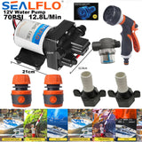 Darrahopens Auto Accessories > Tools 12V SEALFLO Water Pump High Pressure Self-priming rv Camping Boat 70PSI 11.3L/M