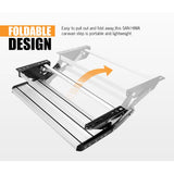 Darrahopens Auto Accessories > Tools 200KG Heavy Duty Caravan Step Folding Pull Out Portable RV Camper Trailer Tools