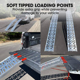 Darrahopens Auto Accessories > Tools BULLET 2.3m Aluminium Loading Ramps, 680kg Rated, for Trailer ATV Quad Bike Buggy, 2 Pieces