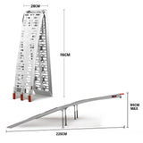 Darrahopens Auto Accessories > Tools BULLET Pair of 2.3m Aluminium Loading Ramps, 1360kg capacity