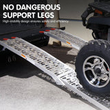 Darrahopens Auto Accessories > Tools Kartrite 2x Aluminium Folding Loading Ramps ATV Motorbike