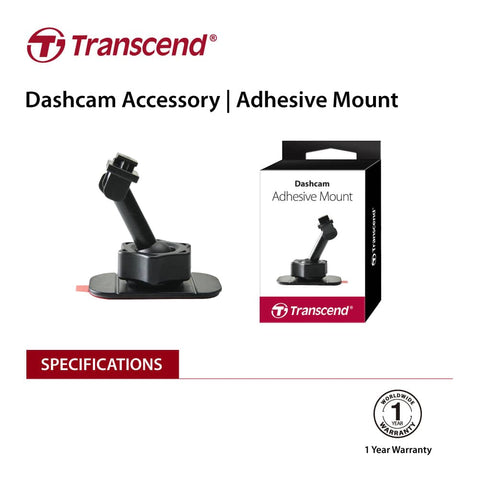 darrahopens Auto Accessories > Tools TRANSCEND TS-DPA1  Adhesive Mount for DrivePro
