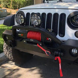 Darrahopens Auto Accessories > Winches X-BULL 12V Electric Winch 14500LBS synthetic rope with 4PCS Recovery Tracks Gen3.0 Black