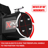 Darrahopens Auto Accessories > Winches X-BULL 14500LBS Electric Winch 12V synthetic rope with 4PCS Recovery Tracks Gen3.0 Red