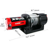 darrahopens Auto Accessories > Winches X-BULL Electric Winch 12V 5000LBS Wireless 15.2M Steel Cable ATV UTV 4WD Boat