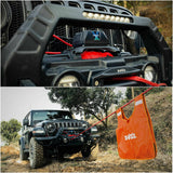 darrahopens Auto Accessories > Winches X-BULL Electric Winch 12V Synthetic Rope Wireless 14500LB Remote 4X4 4WD Boat