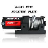 darrahopens Auto Accessories > Winches X-BULL Electric Winch 3000lbs/1360kg Wireless 12V Steel Cable ATV 4WD BOAT 4X4