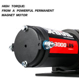 darrahopens Auto Accessories > Winches X-BULL Electric Winch 3000lbs/1360kg Wireless 12V Steel Cable ATV 4WD BOAT 4X4