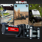 darrahopens Auto Accessories > Winches X-BULL Electric Winch 4500LBS/2041KG Steel Cable Wireless Remote Boat ATV 4WD