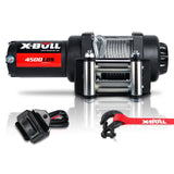 darrahopens Auto Accessories > Winches X-BULL Electric Winch 4500LBS/2041KG Steel Cable Wireless Remote Boat ATV 4WD