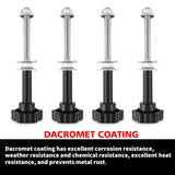 Darrahopens Auto Accessories > Winches X-BULL Recovery tracks Boards 10T 2 Pairs/ Sand / Mud / Snow Mounting Bolts Pins Gen 2.0 -Black