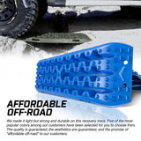 Darrahopens Auto Accessories > Winches X-BULL Recovery tracks Boards 10T 2 Pairs Sand Mud Snow With Mounting Bolts pins Blue