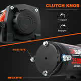 Darrahopens Auto Accessories > Winches ZESUPER 12V Winch 3500LBS Electric Winch ATV Winch Synthetic Rope Trailer BOAT