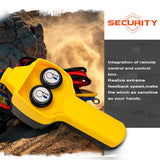 Darrahopens Auto Accessories > Winches ZESUPER Electric Winch 2500LBS/1134KG 12V 15.2M Steel Cable ATV UTV 4WD 4X4 Boat