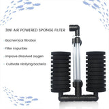 Darrahopens Baby & Kids Air Sponge Filter Biological Aquarium Water Fish Tank Foam Small Medium Larg Bio