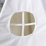 darrahopens Baby & Kids > Baby & Kids Others 5 Poles Giant Kids Teepee Tent (Natural Canvas)