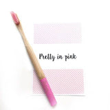 Darrahopens Baby & Kids > Baby & Kids Others BAMBOO ADULTS TOOTHBRUSH (4 PK) PINK