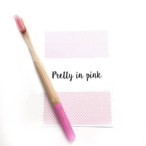 Darrahopens Baby & Kids > Baby & Kids Others BAMBOO ADULTS TOOTHBRUSH (4 PK) PINK