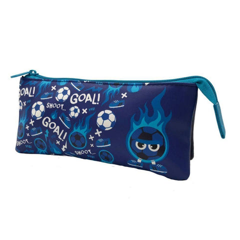 Darrahopens Baby & Kids > Baby & Kids Others Football Tri-Compartment Pencil Case