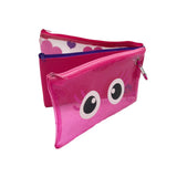 Darrahopens Baby & Kids > Baby & Kids Others Glitter Set Of 3 Pvc Pencil Cases