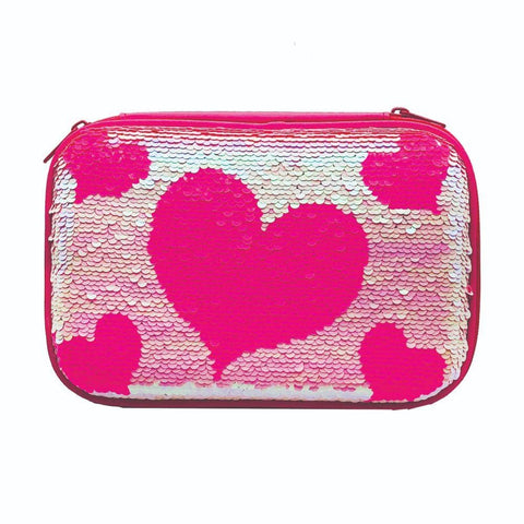 Darrahopens Baby & Kids > Baby & Kids Others Hearts Reversible Sequin Pencil Case