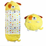 Darrahopens Baby & Kids > Baby & Kids Others Kids Sleeping Bag Happy Children Toy Plush Yellow Dog Large