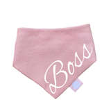 MLW By Design - Boss Bandana Bib | Peach - Darrahopens