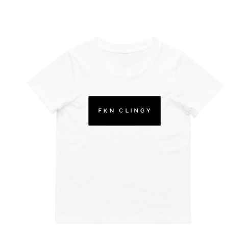 MLW By Design - FKN CLINGY™ Tee | Black Print | Size 0 - Darrahopens