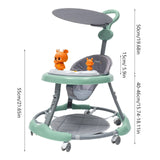 Darrahopens Baby & Kids > Baby & Kids Others Upgrade Adjustable Baby Walker Stroller Play Activity Music Kids Ride On Toy Car