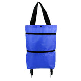 Darrahopens Baby & Kids Foldable Trolley Bag Portable Shopping Cart Folding Home Travel Portable Handbag