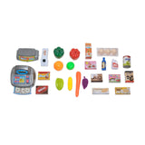 Darrahopens Baby & Kids > Gates & Playpens Children's Home Supermarket w/ Toy Cash Register, Trolly, Fruit & More