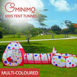 Darrahopens Baby & Kids > Kid's Furniture GOMINIMO 3 in 1 Mix Colour Dot Style Kids Play Tent GO-KT-114-LK