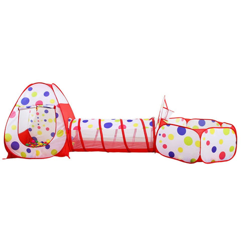 Darrahopens Baby & Kids > Kid's Furniture GOMINIMO 3 in 1 Mix Colour Dot Style Kids Play Tent GO-KT-114-LK