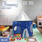 Darrahopens Baby & Kids > Kid's Furniture GOMINIMO 3 in 1 Sky Style Kids Play Tent with Carrying Bag (Blue and Yellow) GO-KT-100-LK