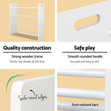 darrahopens Baby & Kids > Kid's Furniture Keezi 12 Plastic Bins Kids Toy Organiser Box Bookshelf Storage Children Rack