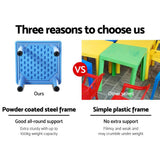 darrahopens Baby & Kids > Kid's Furniture Keezi 5 Piece Kids Table and Chair Set - Blue