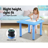 darrahopens Baby & Kids > Kid's Furniture Keezi 5 Piece Kids Table and Chair Set - Blue