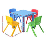 darrahopens Baby & Kids > Kid's Furniture Keezi 5 Piece Kids Table and Chair Set - Blue