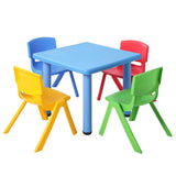 darrahopens Baby & Kids > Kid's Furniture Keezi 5 Piece Kids Table and Chair Set - Blue