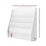 darrahopens Baby & Kids > Kid's Furniture Keezi 5 Tiers Kids Bookshelf Magazine Rack Shelf Organiser Bookcase Display