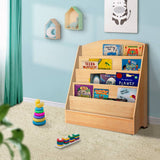 darrahopens Baby & Kids > Kid's Furniture Keezi 5 Tiers Kids Bookshelf Magazine Shelf Rack Organiser Bookcase Display