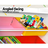 darrahopens Baby & Kids > Kid's Furniture Keezi 8 Bins Kids Toy Box Storage Organiser Rack Bookshelf Drawer Cabinet