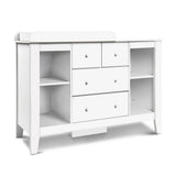 darrahopens Baby & Kids > Kid's Furniture Keezi Baby Change Table Tall boy Drawers Dresser Chest Storage Cabinet White