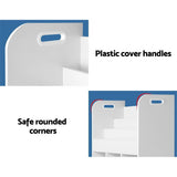 darrahopens Baby & Kids > Kid's Furniture Keezi Kids Bookcase Childrens Bookshelf Display Cabinet Toys Storage Organizer