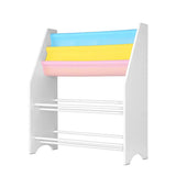 darrahopens Baby & Kids > Kid's Furniture Keezi Kids Bookcase Childrens Bookshelf Toy Storage Organizer 2 Tiers Shelves
